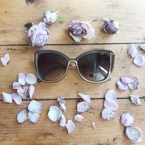 NEW Gold Trim Sunglasses